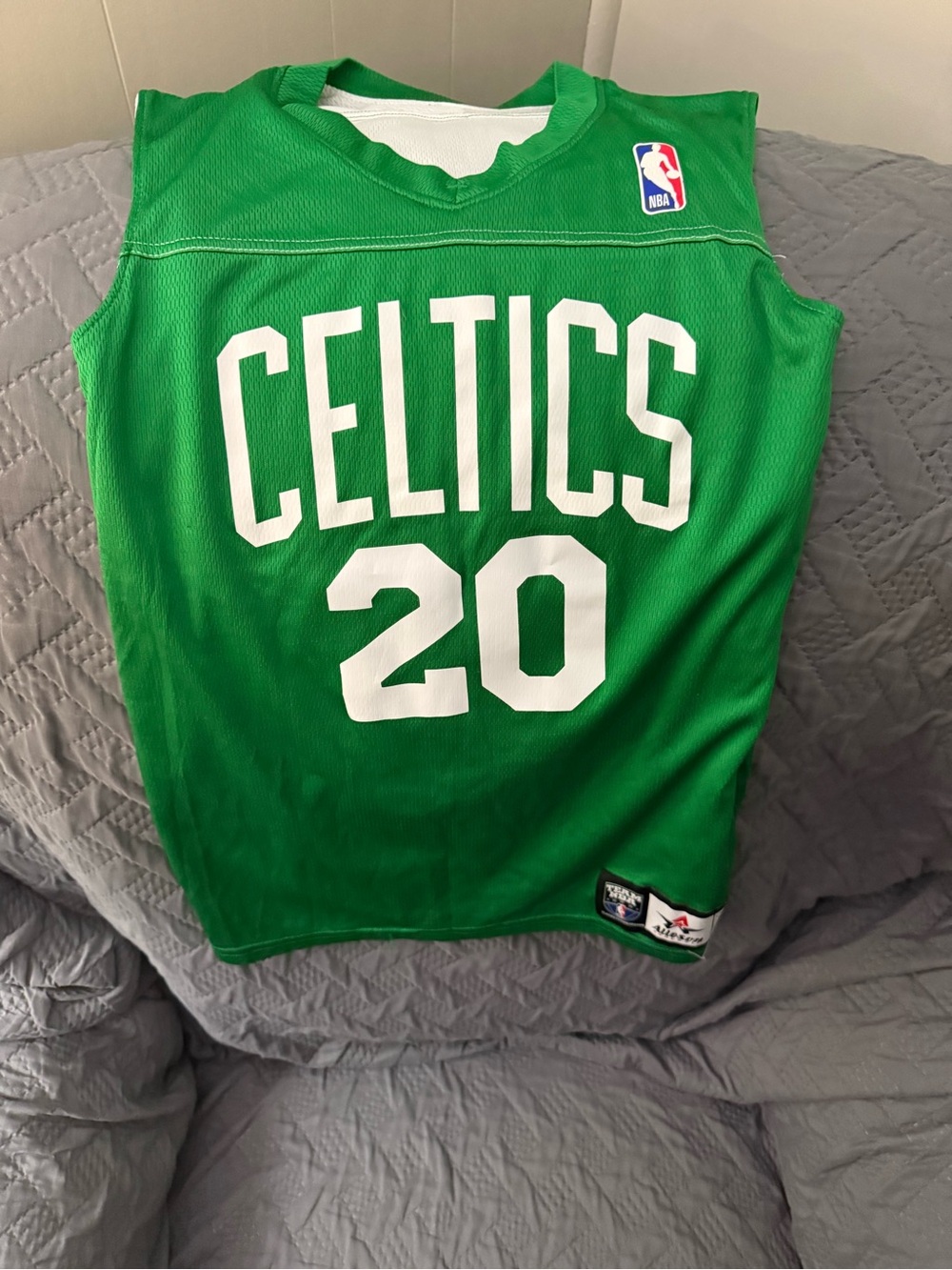 Kids Green Celtics #20 Basketball Jersey - NBA Style